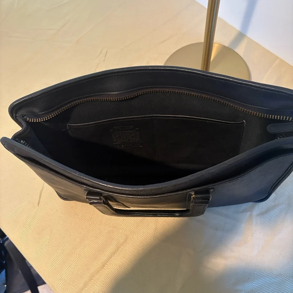 Vintage Coach Bonnie Cashin Slim Unisex Briefcase/Laptop Bag - Picture 11 of 13